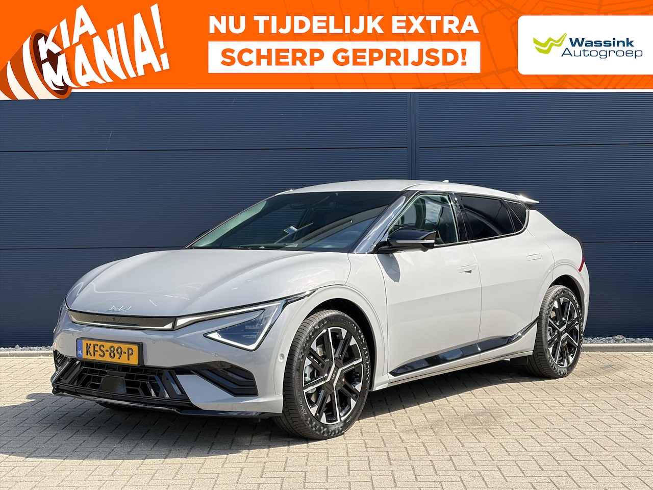 Kia EV6 - 84kWh 229pk RWD GT-Line | 360° Camera | Led-Matrix | Stoelverwarming/Ventilatie | Head-up - AutoWereld.nl