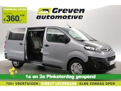 Citroën Jumpy - 2.0 BlueHDI I L3H1 | DC | 6 Zits | Airco | Cruise | Carplay | Trekhaak | Parkeersens