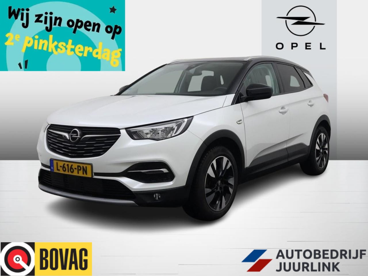 Opel Grandland X - 1.2 Turbo Automaat Business Edition Nav/Camera/Agr /Winterpakket - AutoWereld.nl
