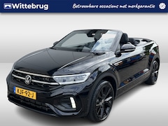 Volkswagen T-Roc Cabrio - 1.5 TSI 2x R-Line / AUTOMAAT/ ACC/ PARK.SENSOR.V+A/ CAMERA/ STUUR+STOELVERWARM./ DODEHOEK/