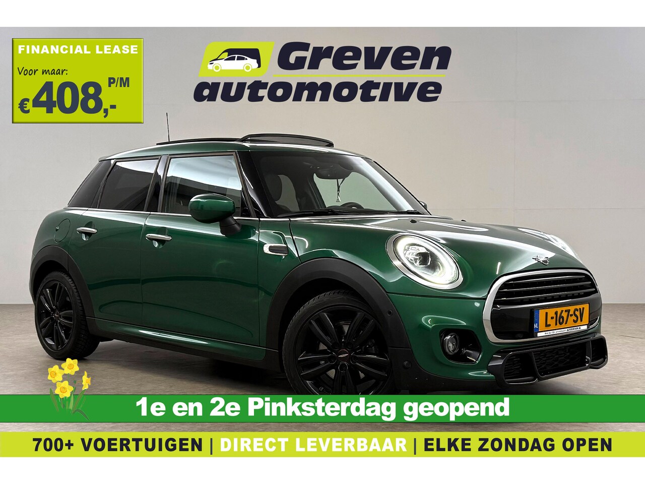 MINI John Cooper Works - 1.5 Cooper JCW | Pano | Virtual | Sfeer | Carplay | Cruise | Stoelverw. | Navi | Parkeerse - AutoWereld.nl