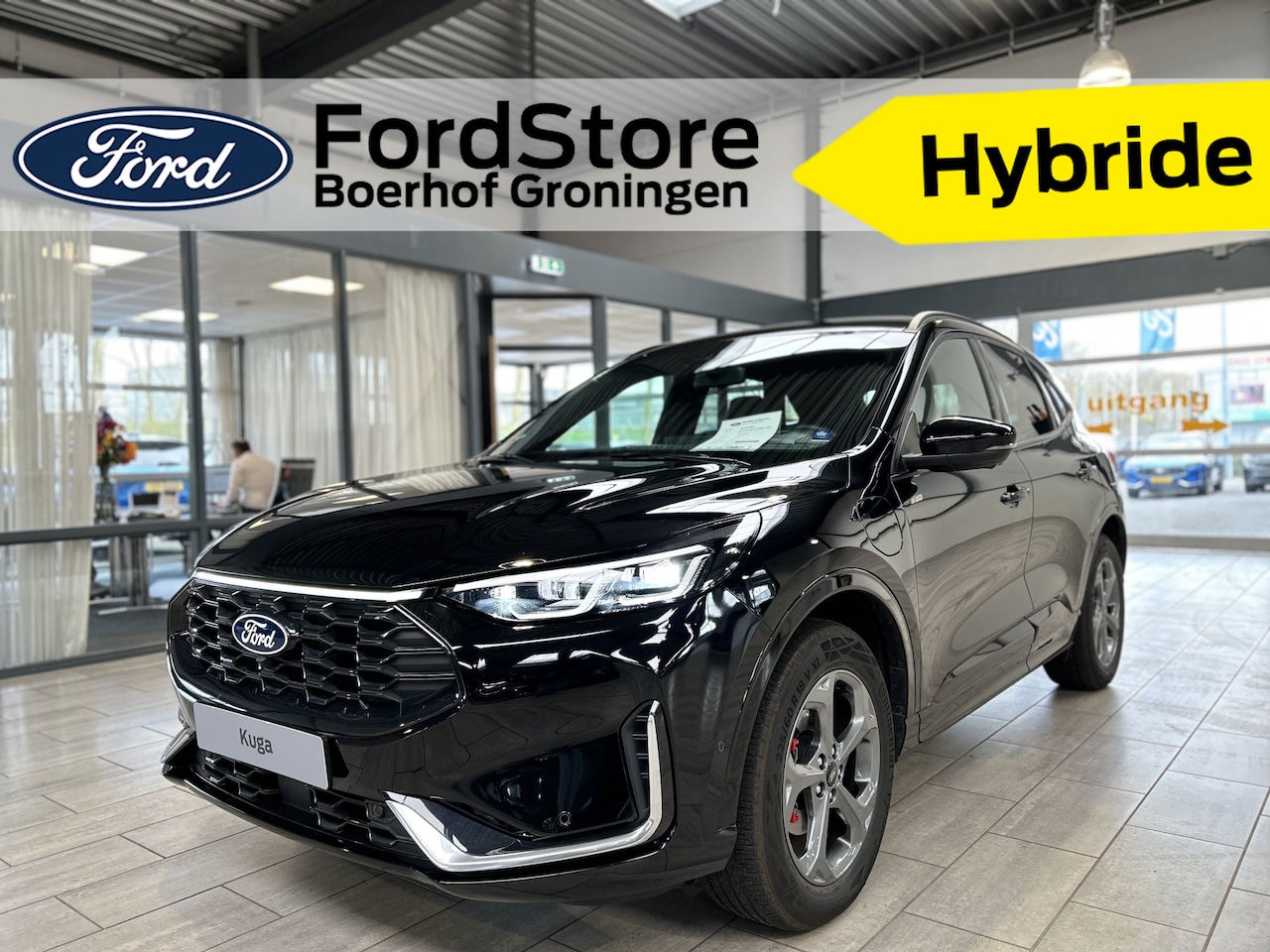 Ford Kuga - 2.5 PHEV 243 pk ST-Line X I AGR stoelen I Adapt Cruise I Winter Pack | B&O | 360° Camera - AutoWereld.nl