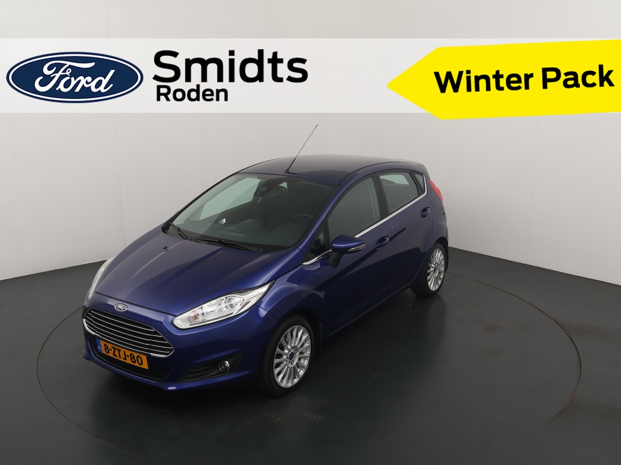 Ford Fiesta - 100PK EcoBoost Titanium 5drs | Clima | Trekhaak | cruise | 16-inch | nieuwe D-riem | - AutoWereld.nl