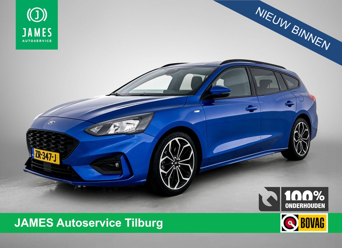 Ford Focus Wagon - 1.0 EcoBoost ST Line CAMERA | NAVI & CARPLAY | WINTER-PACK - AutoWereld.nl