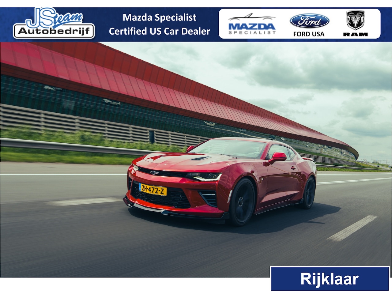Chevrolet Camaro - USA Coupe 6.2i V8 Automaat Supercharged 620PK Stabilitrack Schuifdak - AutoWereld.nl