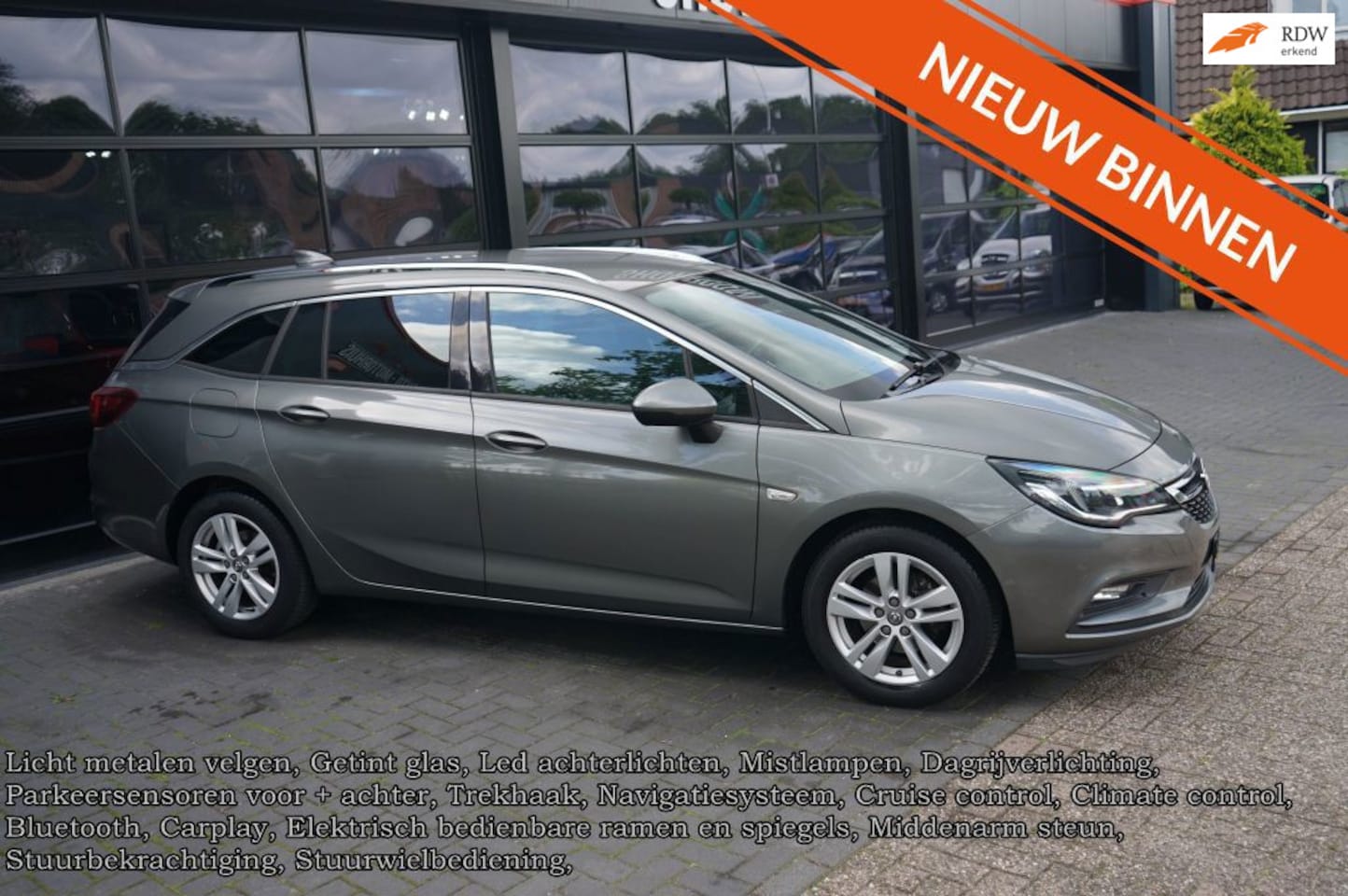 Opel Astra Sports Tourer - 1.4 Turbo 1.4 Turbo, Clima, Navi, PDC, Trekhaak, - AutoWereld.nl