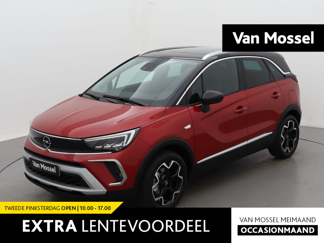 Opel Crossland - 1.2 Turbo Ultimate | Automaat | Panoramadak | Verwarmde Comfortstoelen | Navi | Camera - AutoWereld.nl