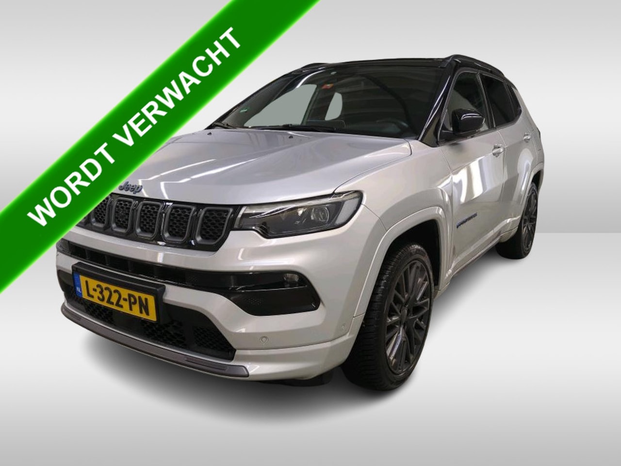 Jeep Compass - 4xe 240PK Plug-in Hybrid Electric S / Pdc+Camera / Two- Tone / Leder / Stoel-Stuurverwarmi - AutoWereld.nl