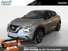 Nissan Juke - 1.0 DIG-T Acenta *Navi(Carplay)+Camera*Airco*Cruise*Lane Assist*Trekhaak*Hoge instap