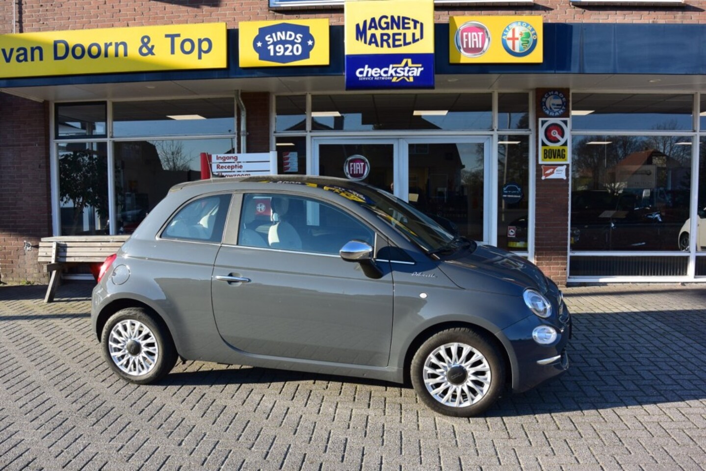 Fiat 500 - 1.0 HYBRID DOLCEVITA / Airco / Panorama dak - AutoWereld.nl