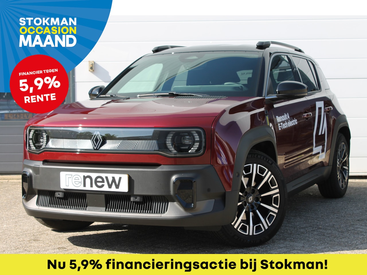 Renault 4 - Comfort range Iconic 52 kWh batterij | Pack adv driving assist | Winter pakket | Camera ac - AutoWereld.nl