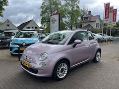 Fiat 500 C - 500c 1.2 LOUNGE CABRIOLET / AIRCO / HALF LEDER / ELEK. RAMEN / PDC / 15'' LM-VELGEN