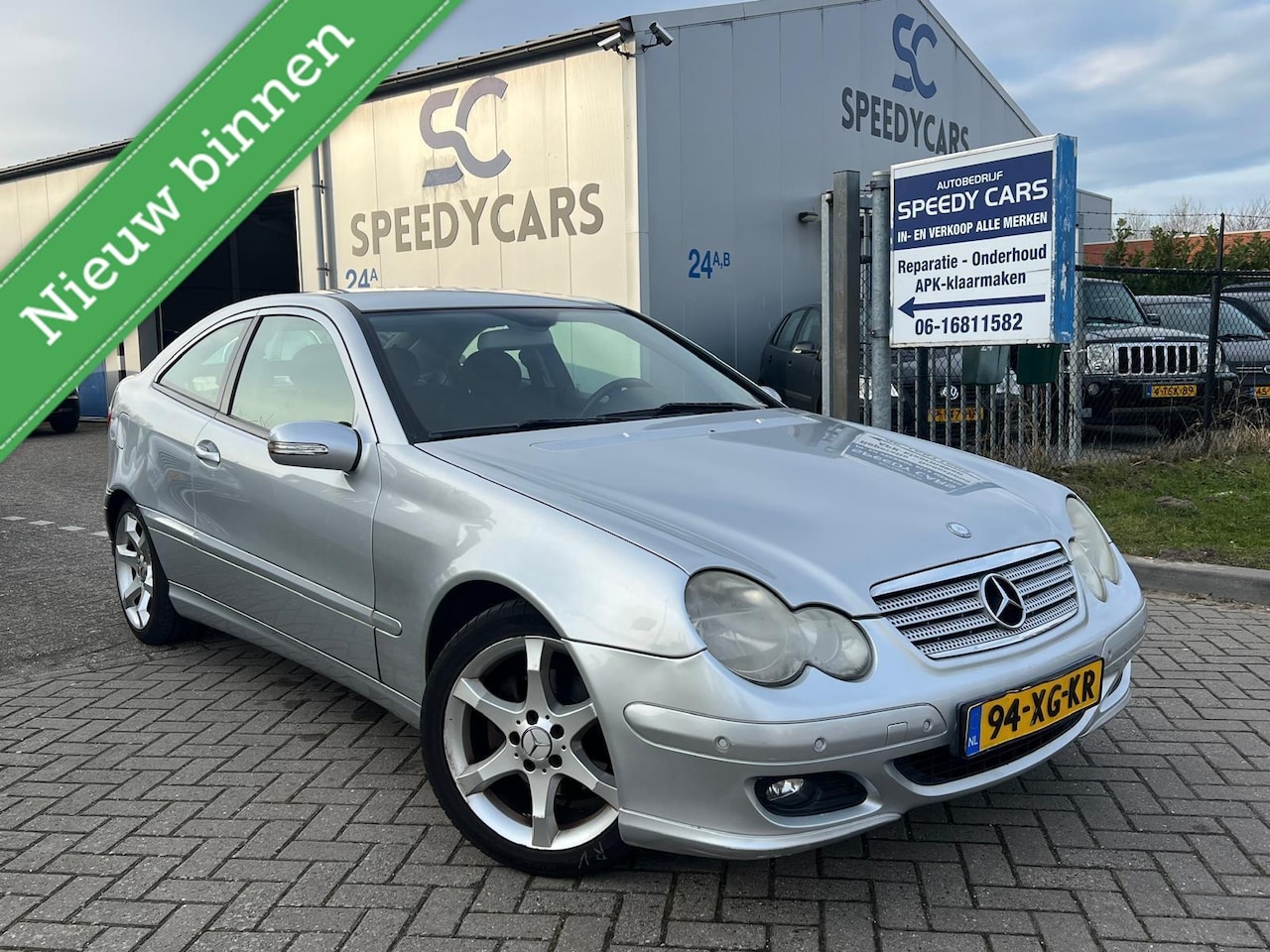 Mercedes-Benz C-klasse Sportcoupé - C180 Automaat Cruise Trekhaak - AutoWereld.nl