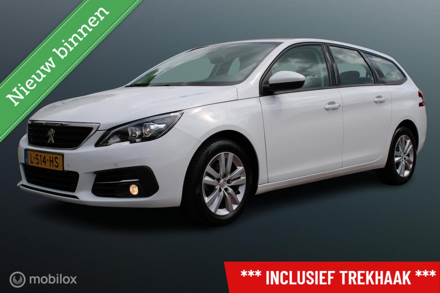 Peugeot 308 SW - 1.2 110 PK Turbo PureTech Blue Lease Active, Trekhaak, Pdc voor + achter + Camera, Cruise, - AutoWereld.nl