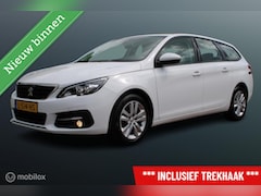 Peugeot 308 SW - 1.2 110 PK Turbo PureTech Blue Lease Active, Trekhaak, Pdc voor + achter + Camera, Cruise,
