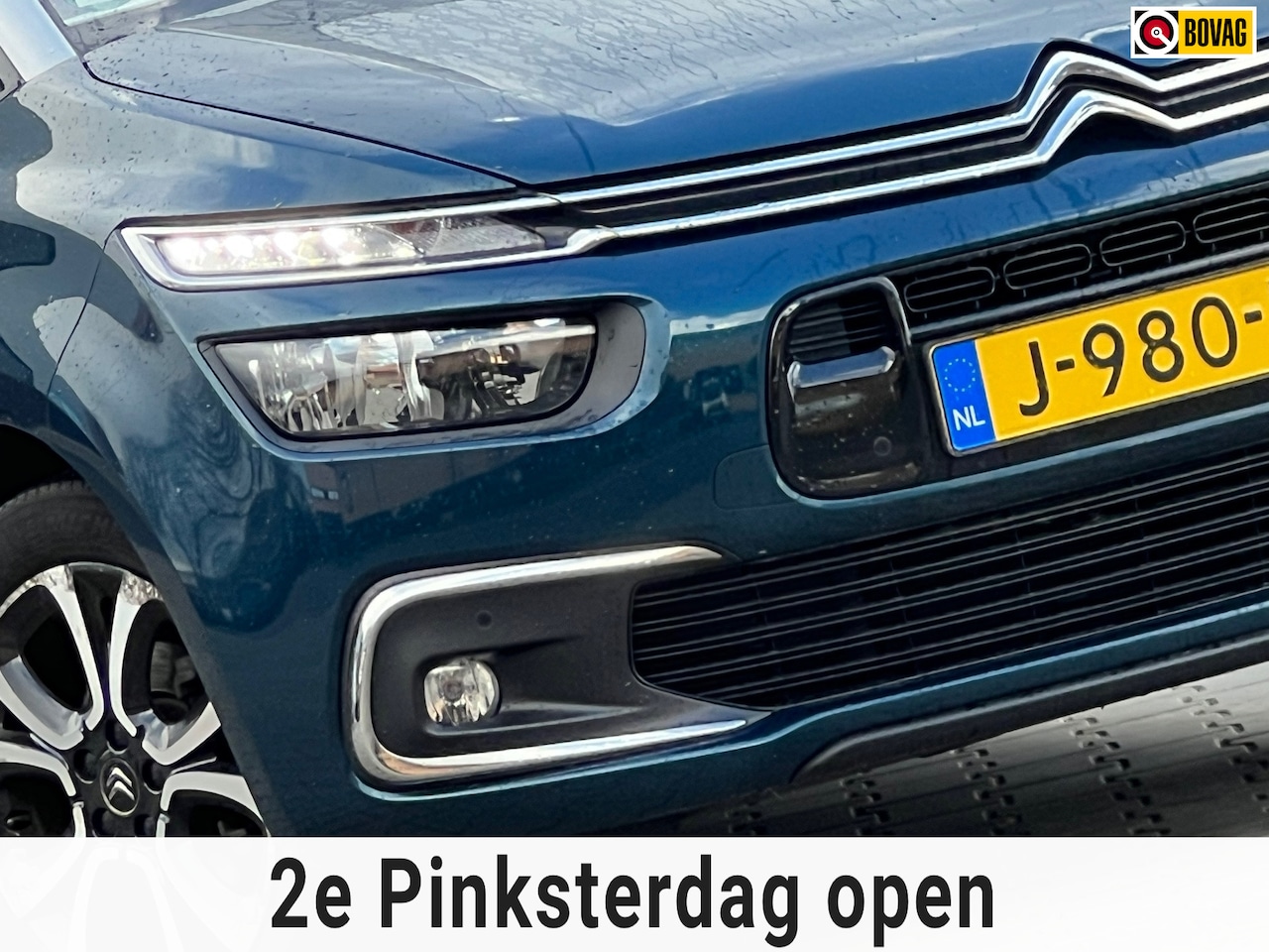 Citroën Grand C4 SpaceTourer - 1.2 PureTech Shine Automaat - Alchemy Blue - 7 zitter/Carplay/Camera - AutoWereld.nl
