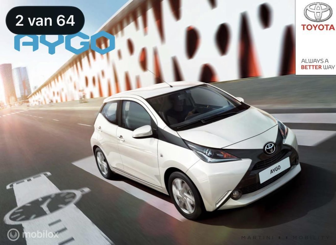 Toyota Aygo - 1.0 VVT-i x-play 1.0 VVT-i x-play - AutoWereld.nl