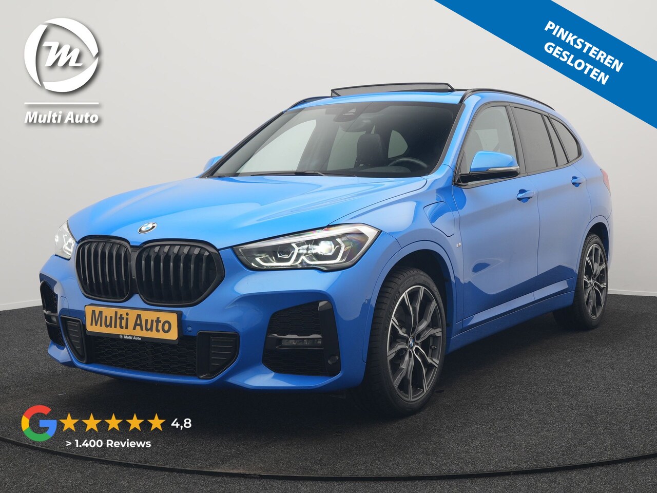 BMW X1 - xDrive25e M Sport PHEV 221pk Dealer O.H | Trekhaak Afn. | Panodak | Camera | Sportstoelen - AutoWereld.nl