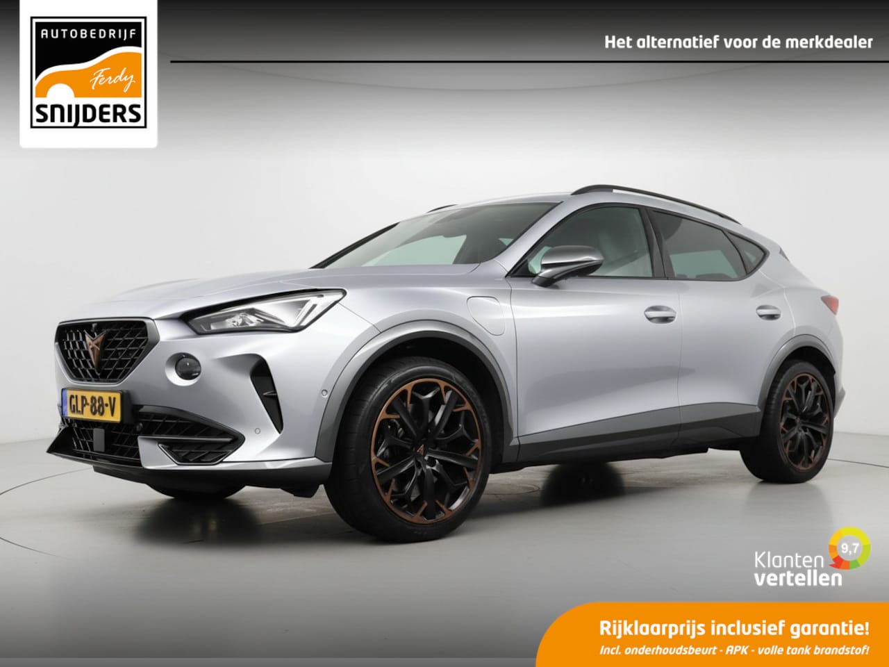 CUPRA Formentor - 1.4 e-Hybrid VZ Copper Edition | Navi | DAB+ | Sport Plus | 3D Camera | Trekhaak - RIJKLAA - AutoWereld.nl
