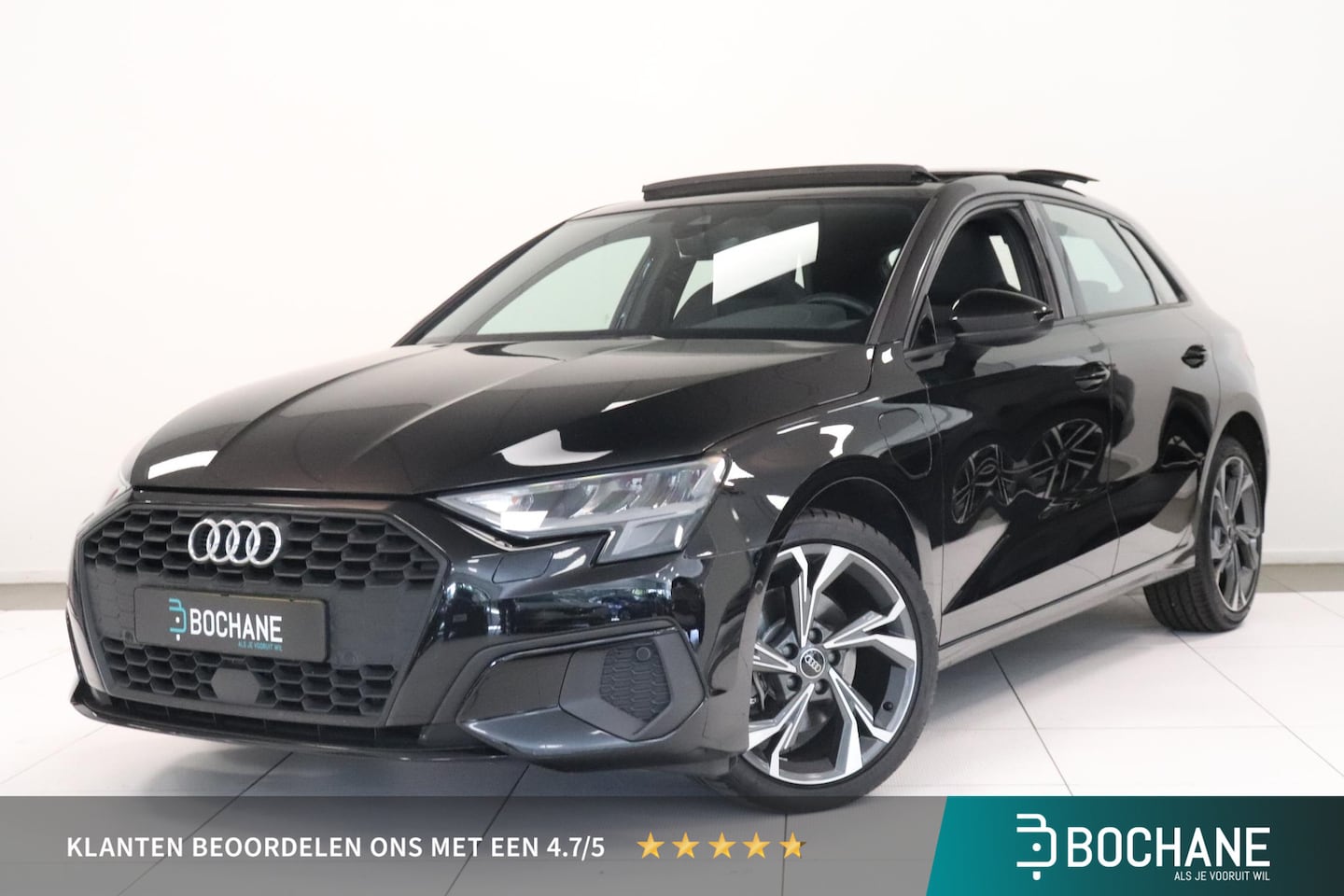Audi A3 Sportback - 40 TFSI e Edition | Panoramadak | Leder bekleding | 18"Lichtmetaal | Camera | SoH 95,8% | - AutoWereld.nl