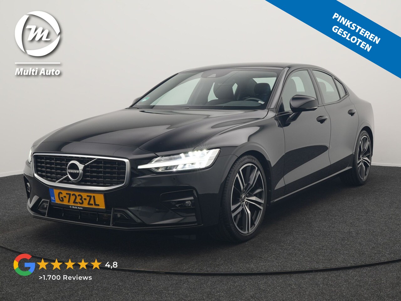 Volvo S60 - T4 R-Design 191pk | Lederen Sportstoelen Memory | Camera | 19"L.M. | Apple Carplay | Virtu - AutoWereld.nl