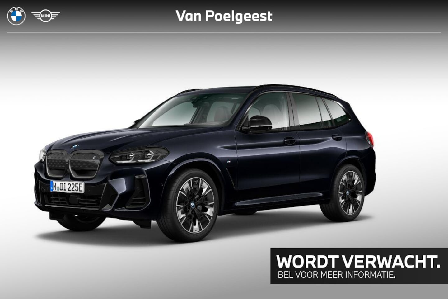 BMW iX3 - High Executive Trekhaak / Head Up Display / 360 camera / Stuurwielrand verwarming / Black - AutoWereld.nl