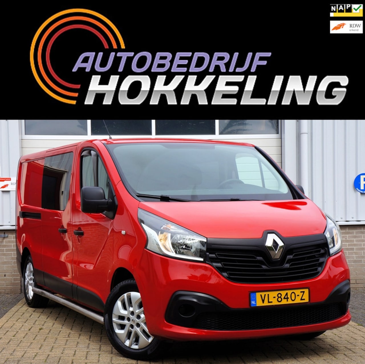 Renault Trafic - 1.6 dCi T29 L2H1 DC Comfort; Camera+Navi+Lmv !! - AutoWereld.nl