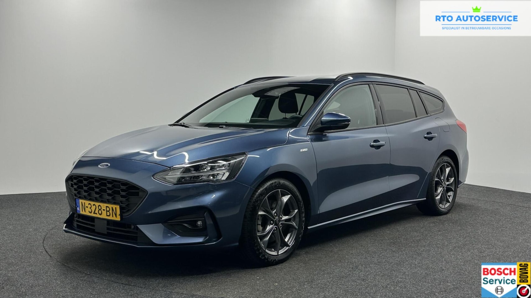 Ford Focus Wagon - 1.0 EcoBoost Hybrid Connected ST-Line CAMERA. - AutoWereld.nl