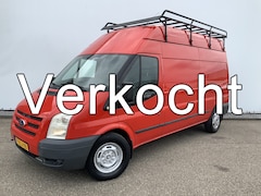 Ford Transit - 350L 2.2 TDCI Ambiente SHD Airco Cruise Imperiaal Trap Trekhaak 2800kg 3 Zits Euro 5