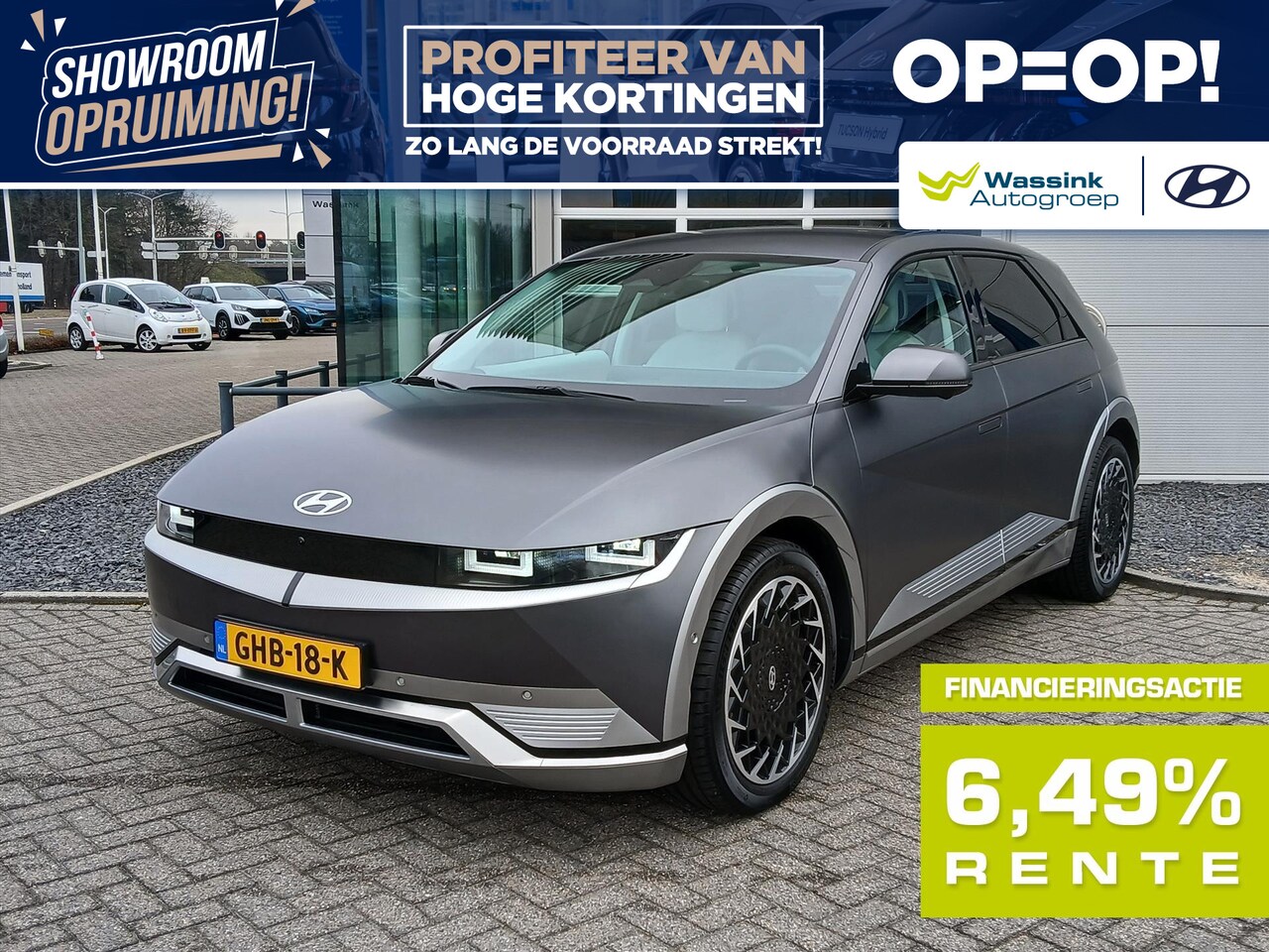 Hyundai IONIQ 5 - 77,4 kWh 229pk RWD Lounge | Stoelventilatie | Stoel & Stuurverwarming | Warmtepomp | V2L | - AutoWereld.nl