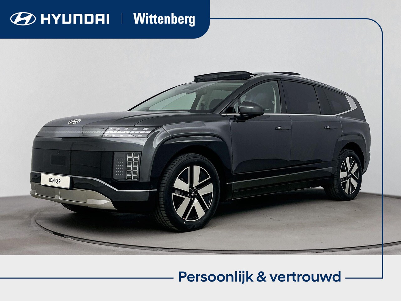 Hyundai IONIQ 9 - Connect+ AWD 7p. 110.3 kWh | Nieuw | Snel leverbaar! | Leer | Panoramadak | 800V | WLTP 60 - AutoWereld.nl