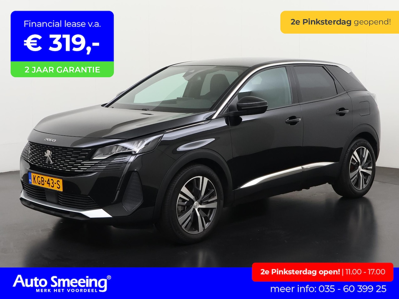 Peugeot 3008 - 1.6 HYbrid 180 Allure Pack PHEV | Trekhaak | 360 Camera | Navigatie | Zondag Open! - AutoWereld.nl
