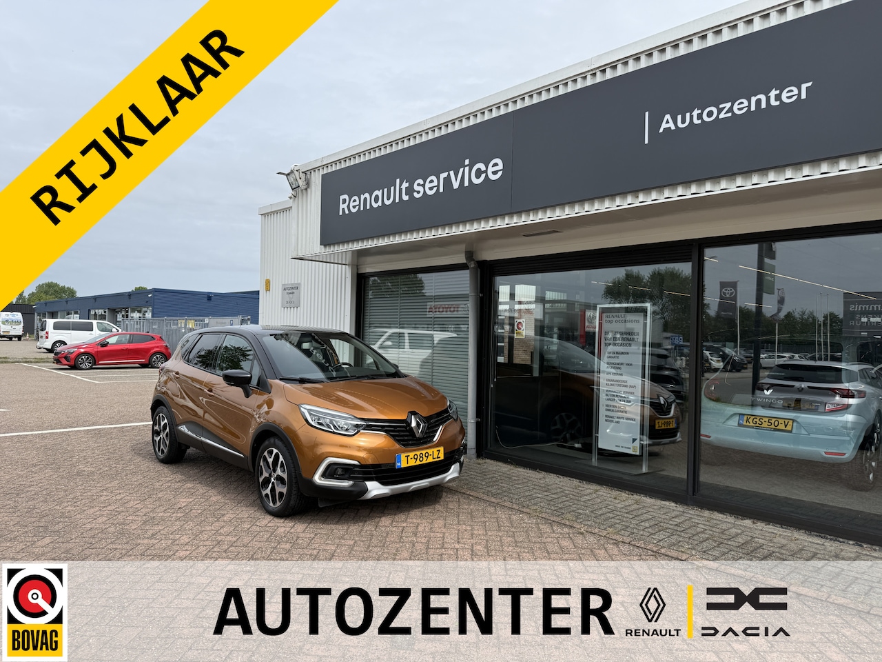 Renault Captur - 1.3 TCe 150 Intens EDC automaat | parkeersensor v+a | camera | tijdelijk gratis Top Afleve - AutoWereld.nl