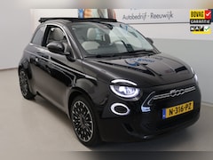 Fiat 500 C - La Prima 42kWh 118Pk #12Mnd. Garantie# Fantastisch