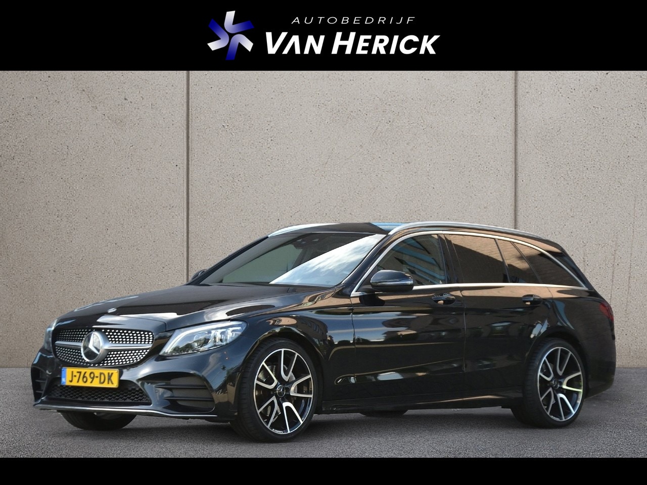 Mercedes-Benz C-klasse Estate - 180 Business Solution AMG Automaat | Burmester | Sfeerverlichting | Carplay - AutoWereld.nl