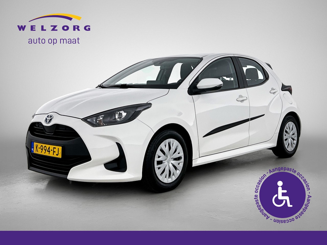 Toyota Yaris - 1.5 Hybrid 115 Active Direct leverbaar! Handsegmentgas, bedrijfsrem en kofferbaklift - AutoWereld.nl