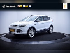 Ford Kuga - 1.6 150PK TITANIUM PANO | CAM | LEDER | STOELVERW | NAVI | AFN TREKHAAK | BLINDSPOT | PDC
