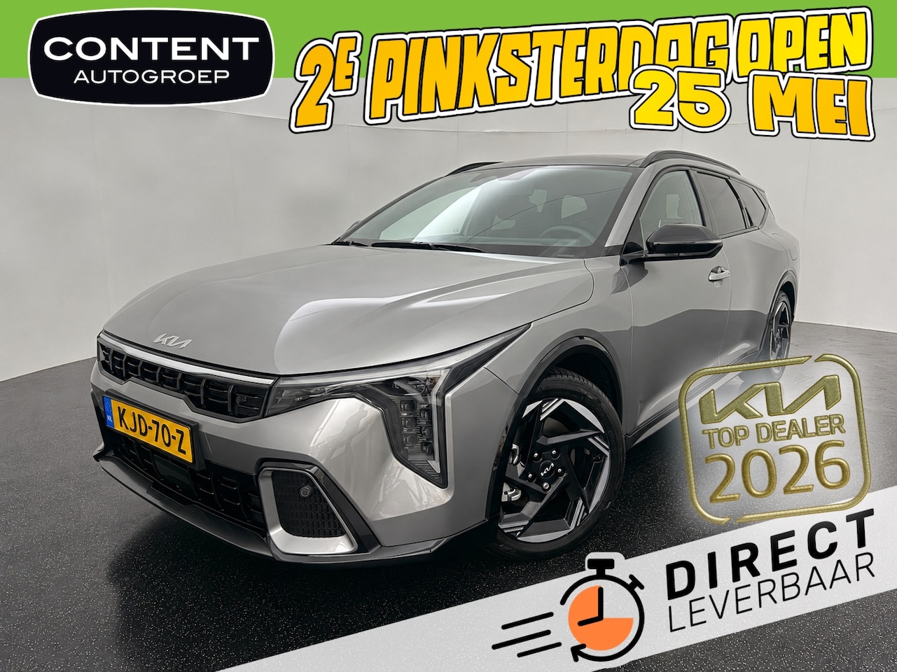 Kia K4 Sportswagon - 1.0 T-GDi MHEV 115pk DCT7 GT-Line Launch Edition (schuifdak) - AutoWereld.nl