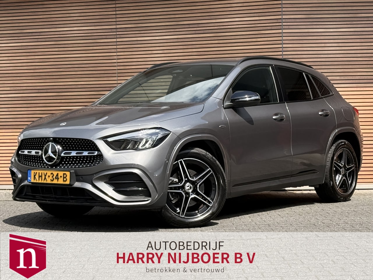 Mercedes-Benz GLA-Klasse - 250 e Business Solution AMG Sfeerverlichting / Navi / Led / Adapt Cruise / Stoelverwarming - AutoWereld.nl