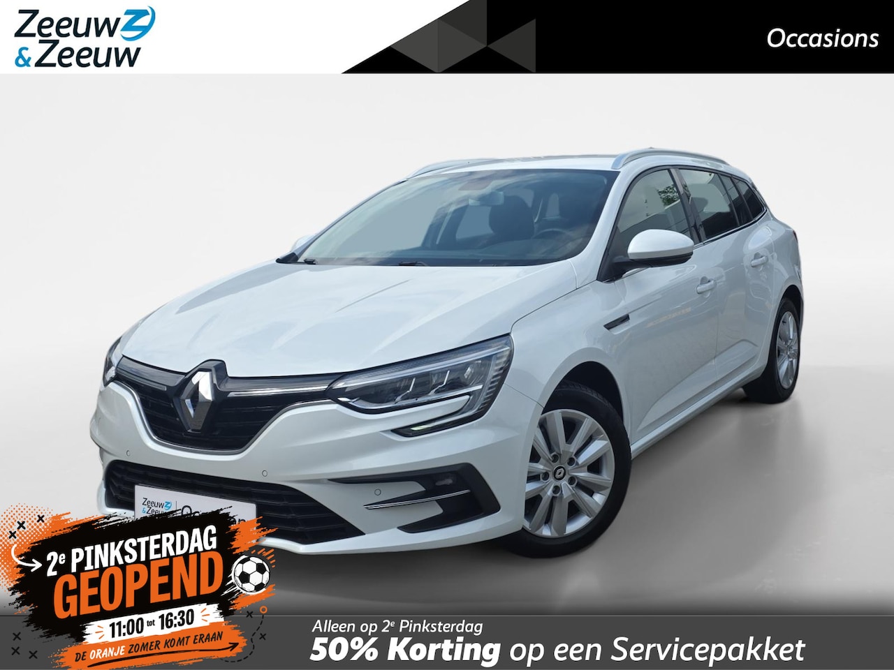 Renault Mégane Estate - 1.3 TCe Business Zen | 1e Eigenaar | Achteruitrijcamera | Trekhaak | Cruise Control | Appl - AutoWereld.nl