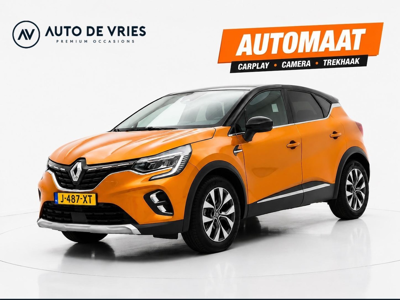 Renault Captur - 1.3 TCe 130pk Automaat Intens | Navigatie | Camera | Trekhaak - AutoWereld.nl