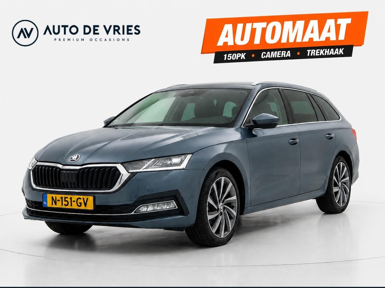 Skoda Octavia Combi - 1.5 e-TSI 150pk Automaat Business Edition Plus | Navigatie | Stoelverwarming | Camera | Tr - AutoWereld.nl