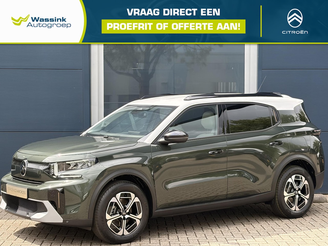 Citroën Ë-C3 Aircross - Max 113pk Extended Range 54 kWh | Climate Control | Navigatie | Apple Carplay & Android Au - AutoWereld.nl