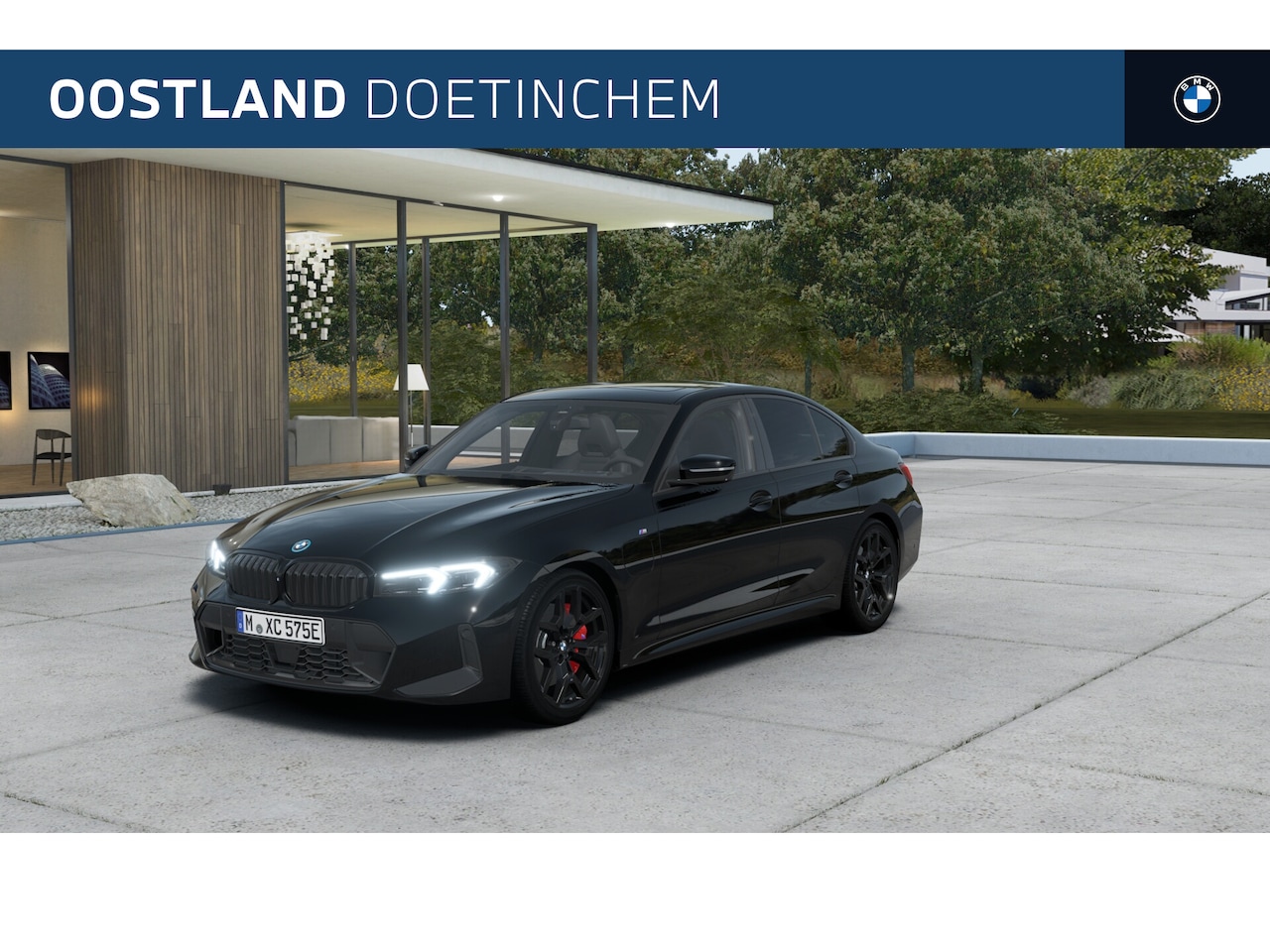 BMW 3-serie - 330e M Sport Automaat / Schuif-kanteldak / M Sportstoelen / Adaptieve LED / Parking Assist - AutoWereld.nl