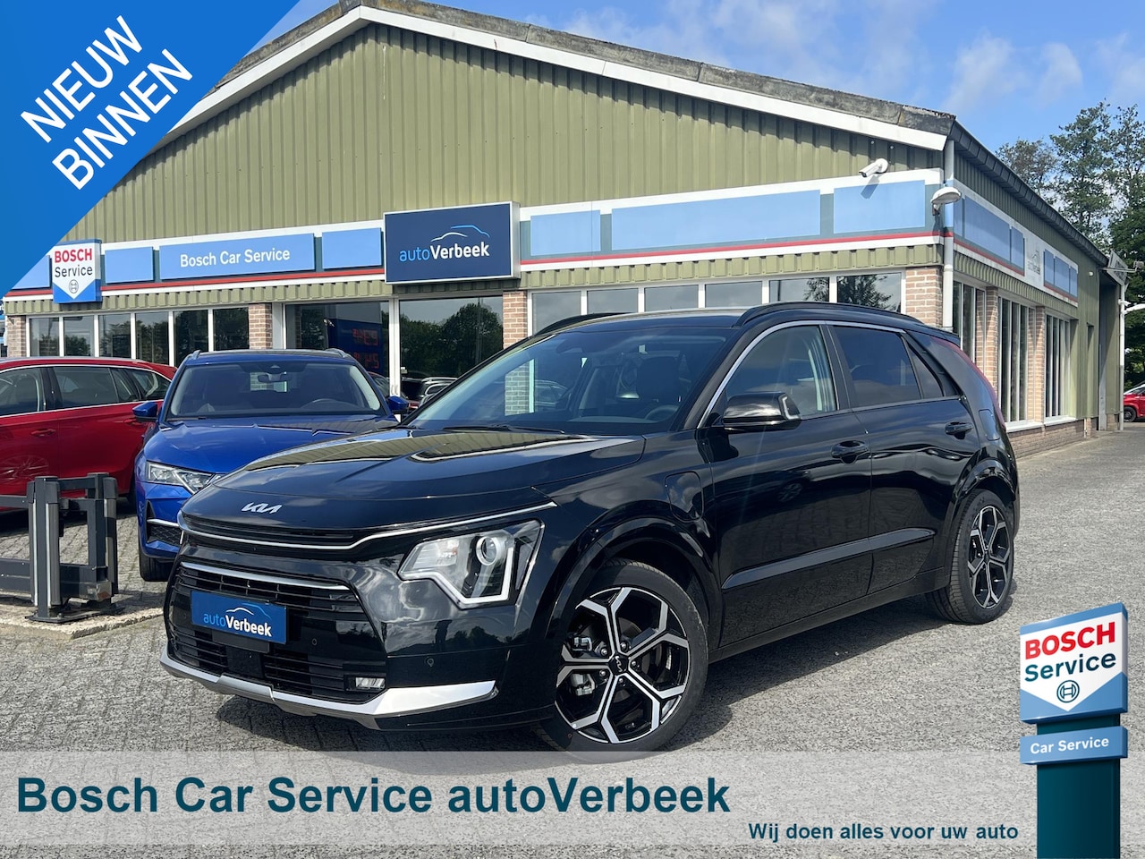 Kia Niro - 1.6 GDi PHEV DynamicLine | Leer-stof | 18" | LED | Camera | ACC - AutoWereld.nl