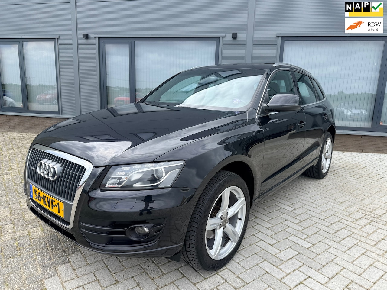Audi Q5 - 2.0 TFSI quattro|Automaat|Panoramadak|Trekhaak|NAP|211PK!|20inch|Xenon| - AutoWereld.nl