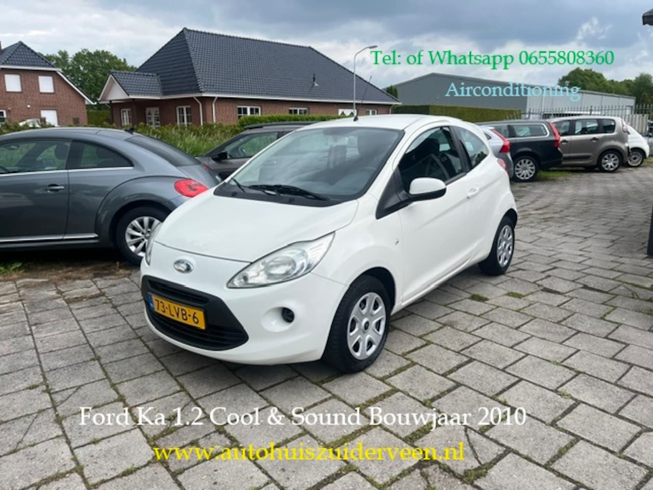 Ford Ka - 1.2 51KW Cool & Sound Airco Nw Apk - AutoWereld.nl