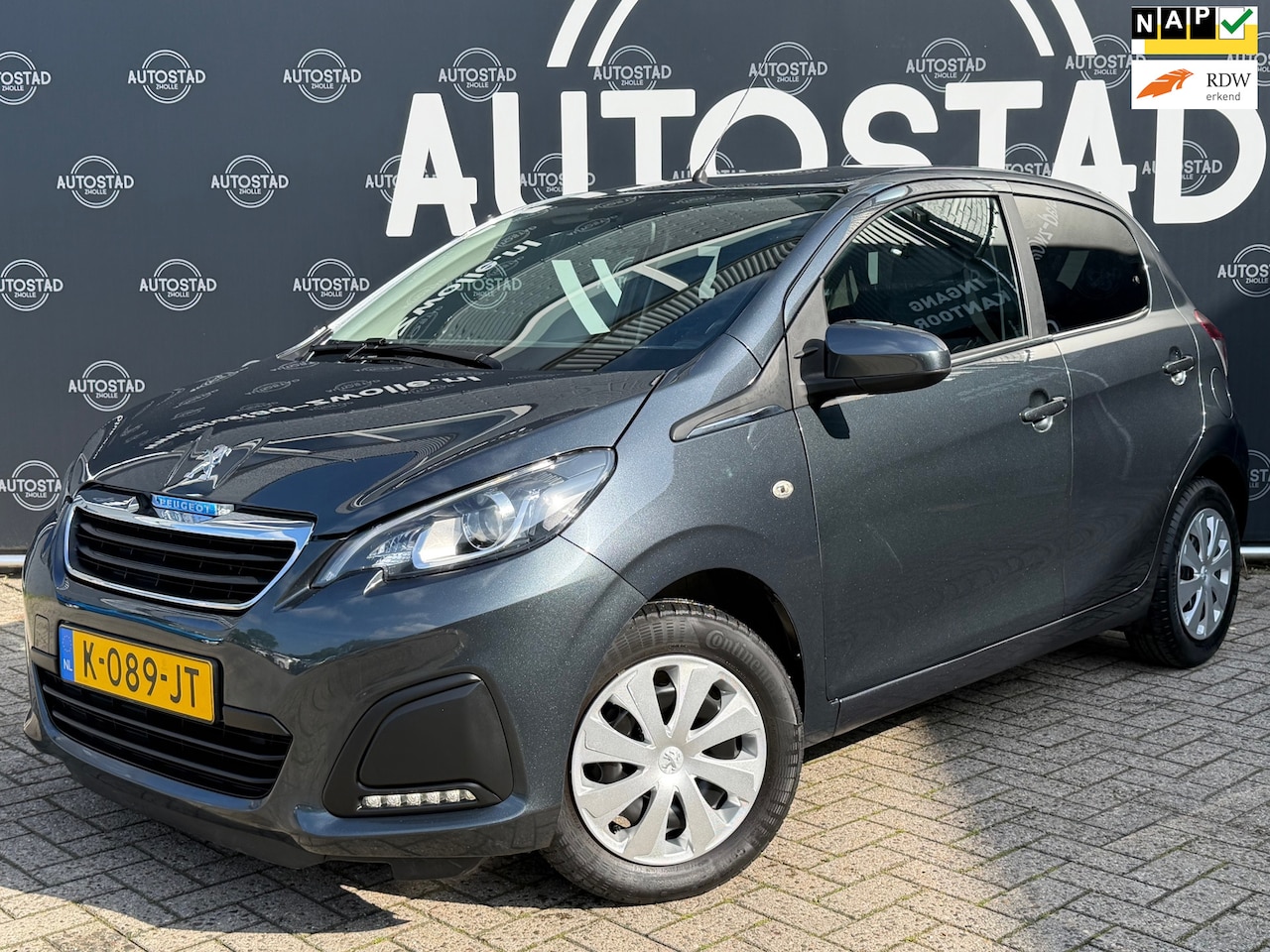 Peugeot 108 - 1.0 e-VTi Active NL-Auto / NAP / APK / Airco / Elec. Ramen - AutoWereld.nl