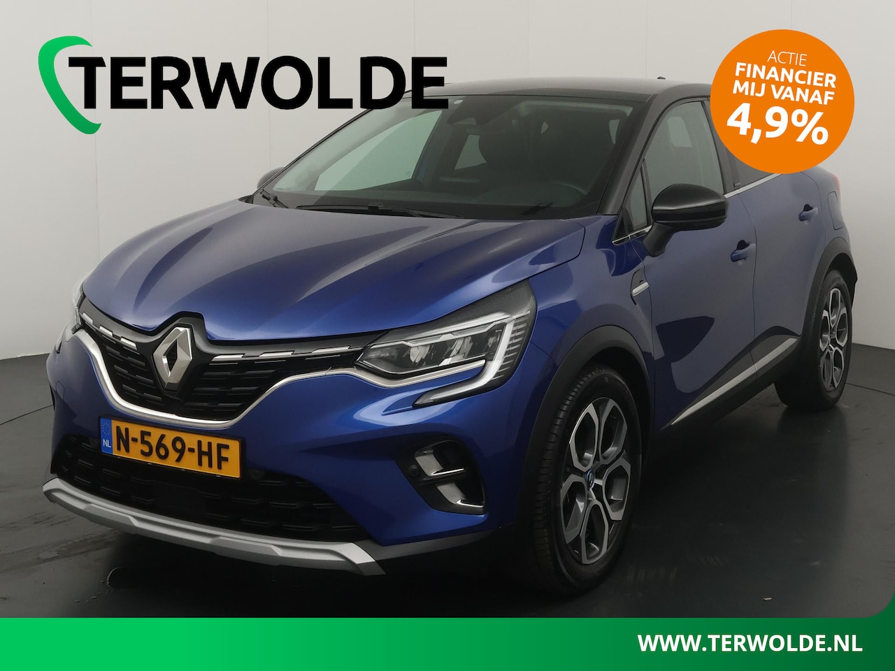 Renault Captur - E-Tech Plug-in Hybrid 160 Intens | Trekhaak | Parkeersensoren | Navigatie | - AutoWereld.nl