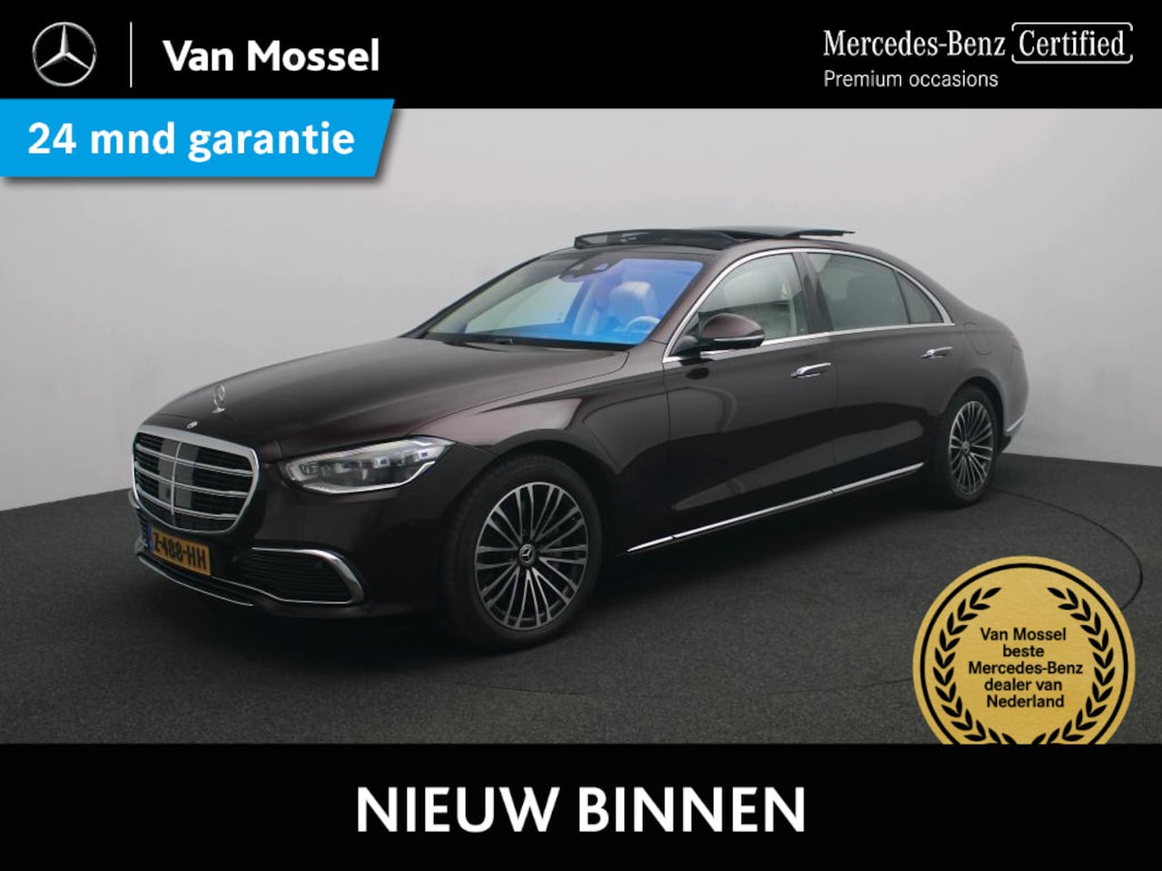 Mercedes-Benz S-klasse - 580 e 4MATIC Lang 580 e 4MATIC Lang - AutoWereld.nl